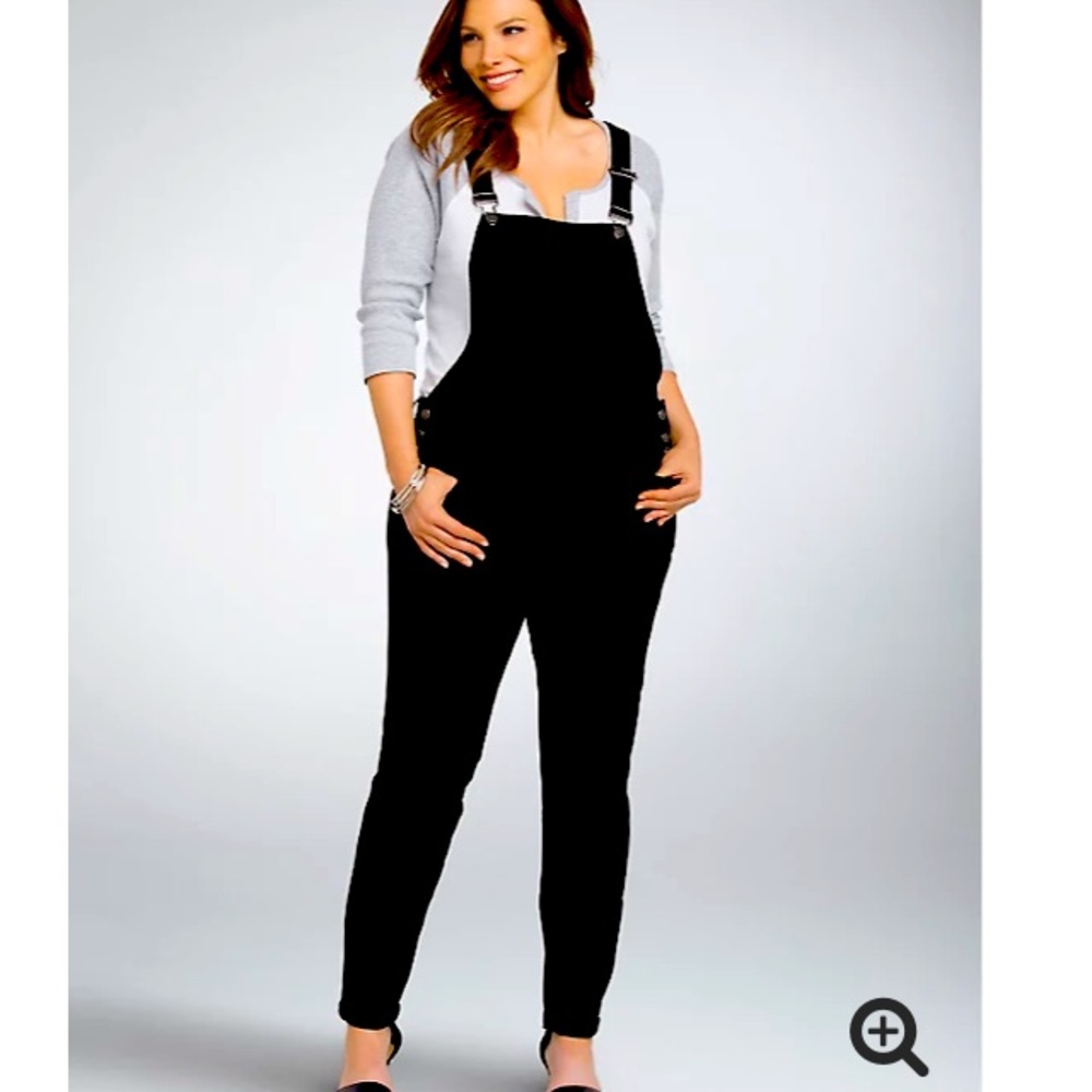 ISO Torrid black overalls 20-22
